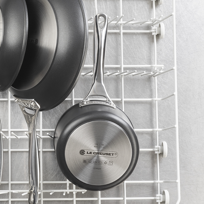 Ensemble de trois casseroles antiadh&eacute;rentes robustes pro, view 6